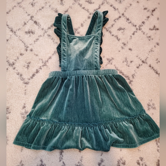 Cat & Jack Toddler Green Dress Size: 3T - Picture 3 of 13